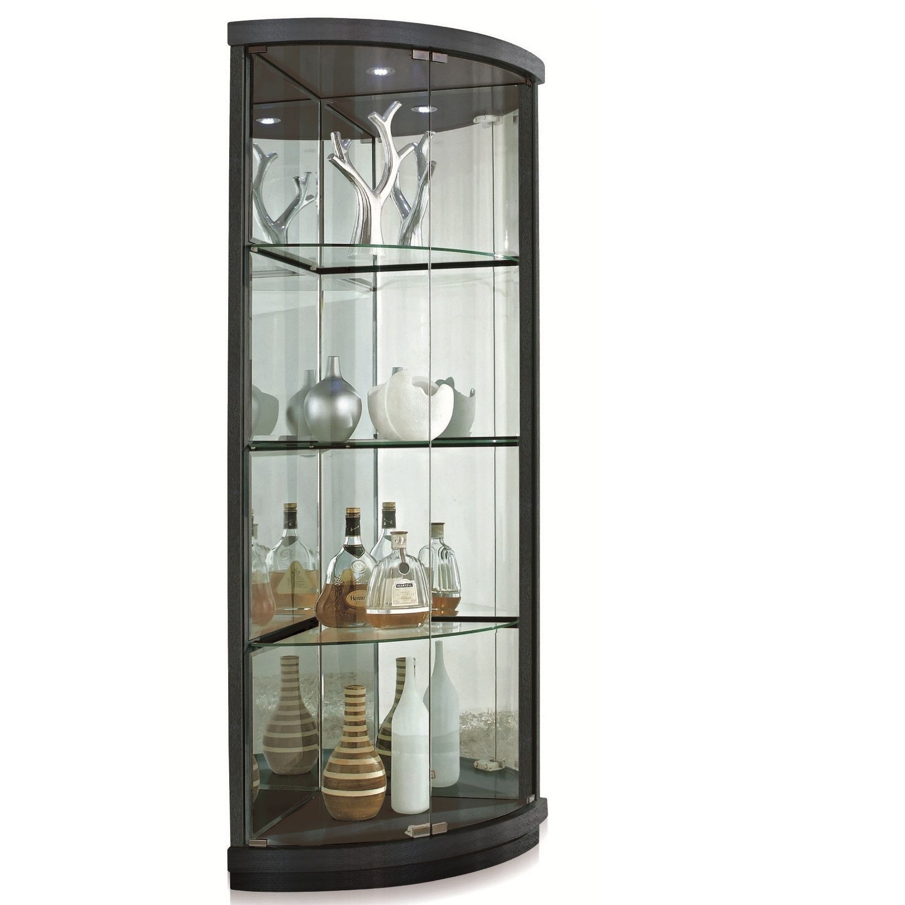 modern curio cabinet