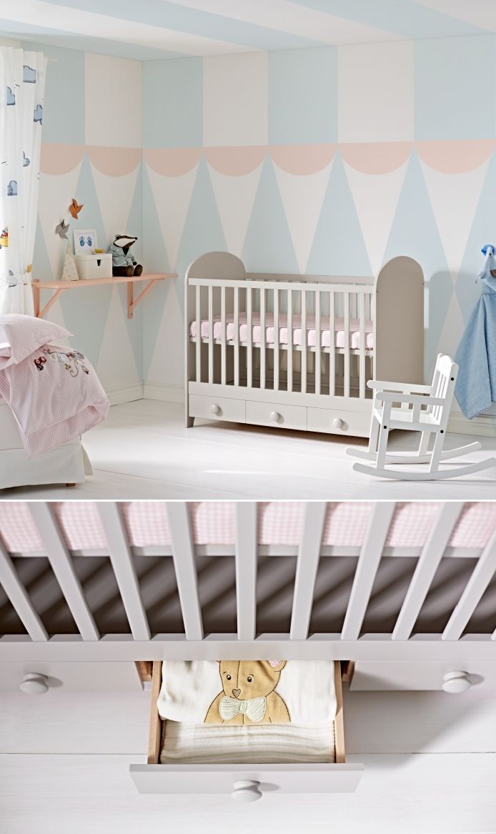 Cribs with storage 4
