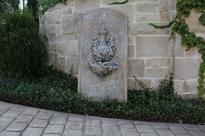outdoor wall plaques resin