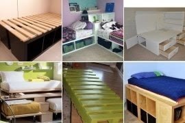 kids twin platform bed