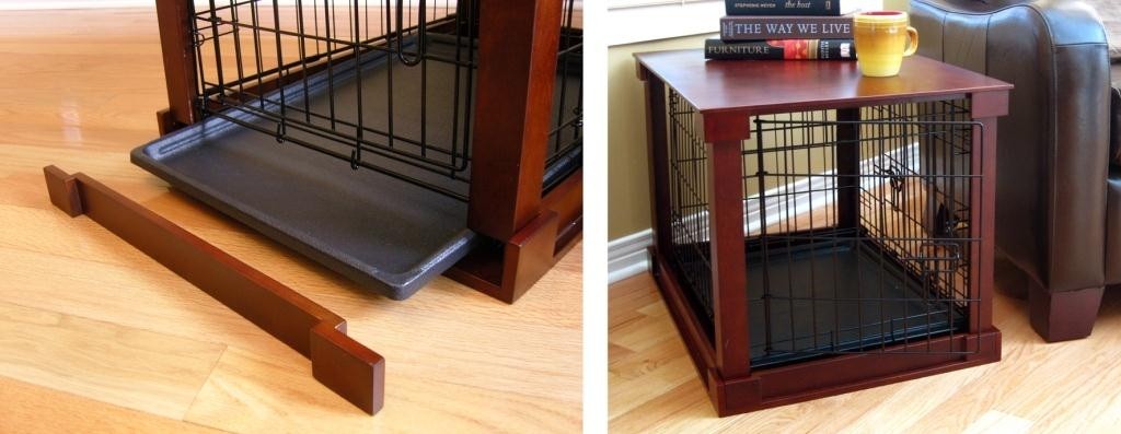 Large Crate N Cage Pet Crate And Side Table