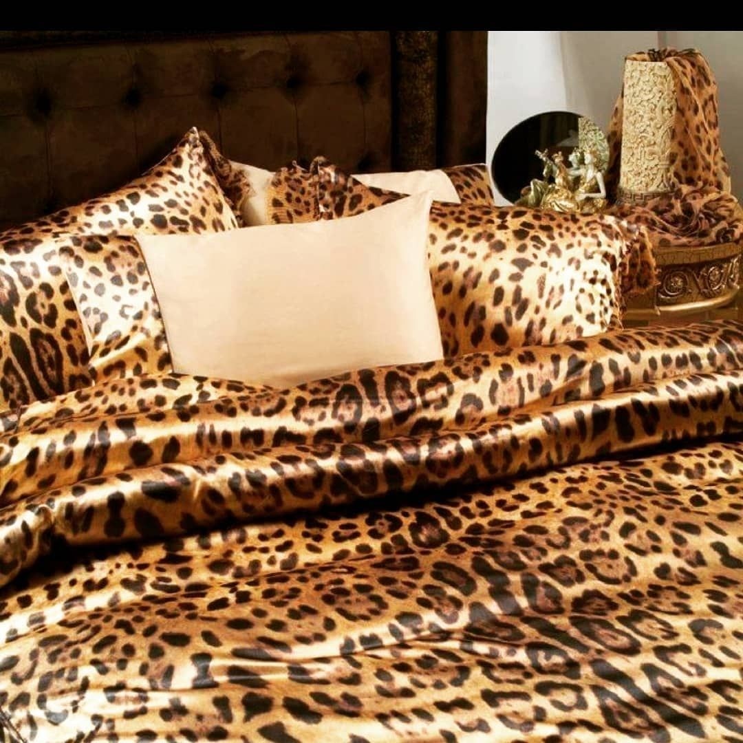 LUXURY TIGER BROWN ANIMAL THEME PRINTED DUVET QUILT COVER BEDDING SET All S...