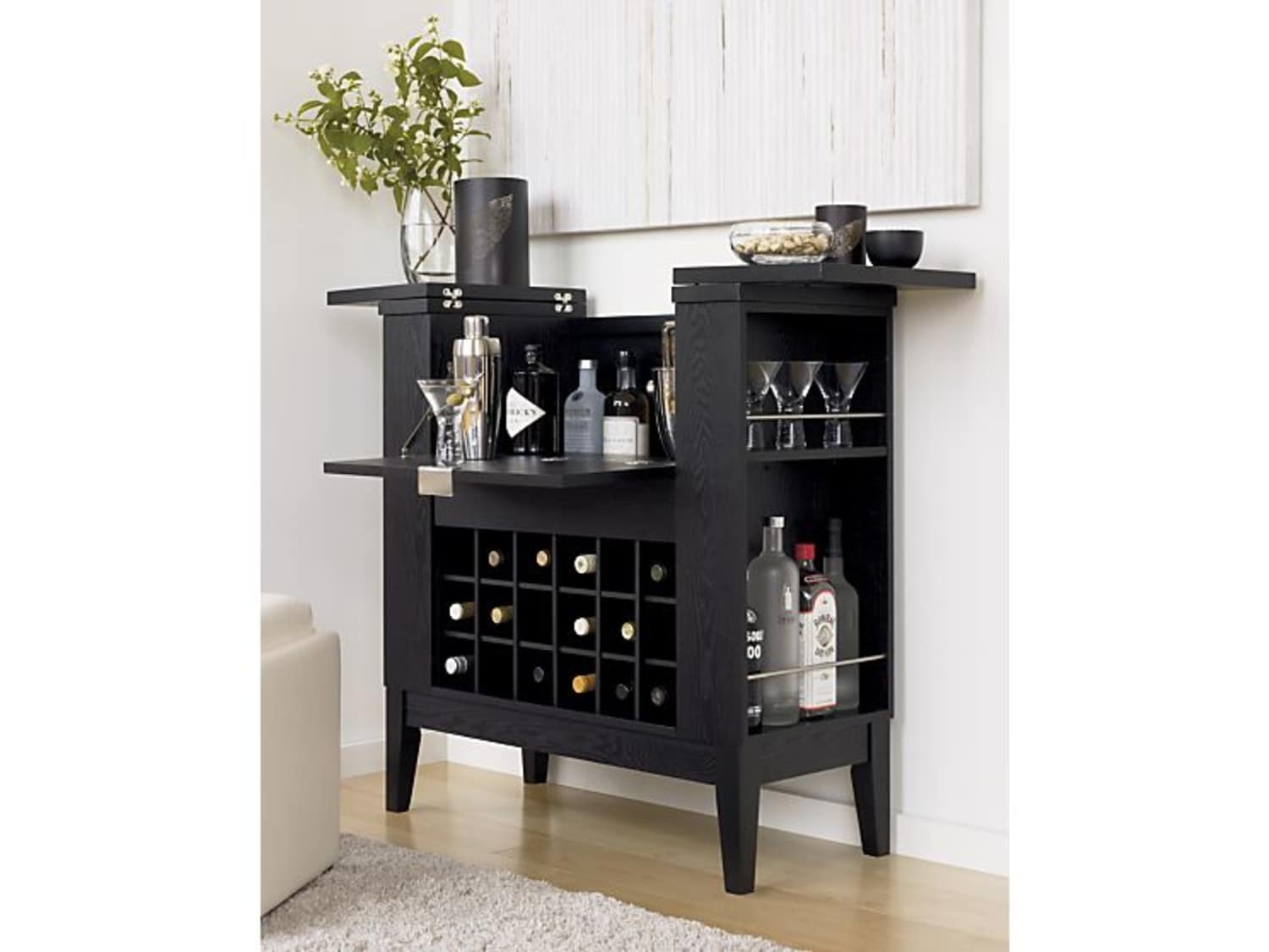 living room bar cabinet design