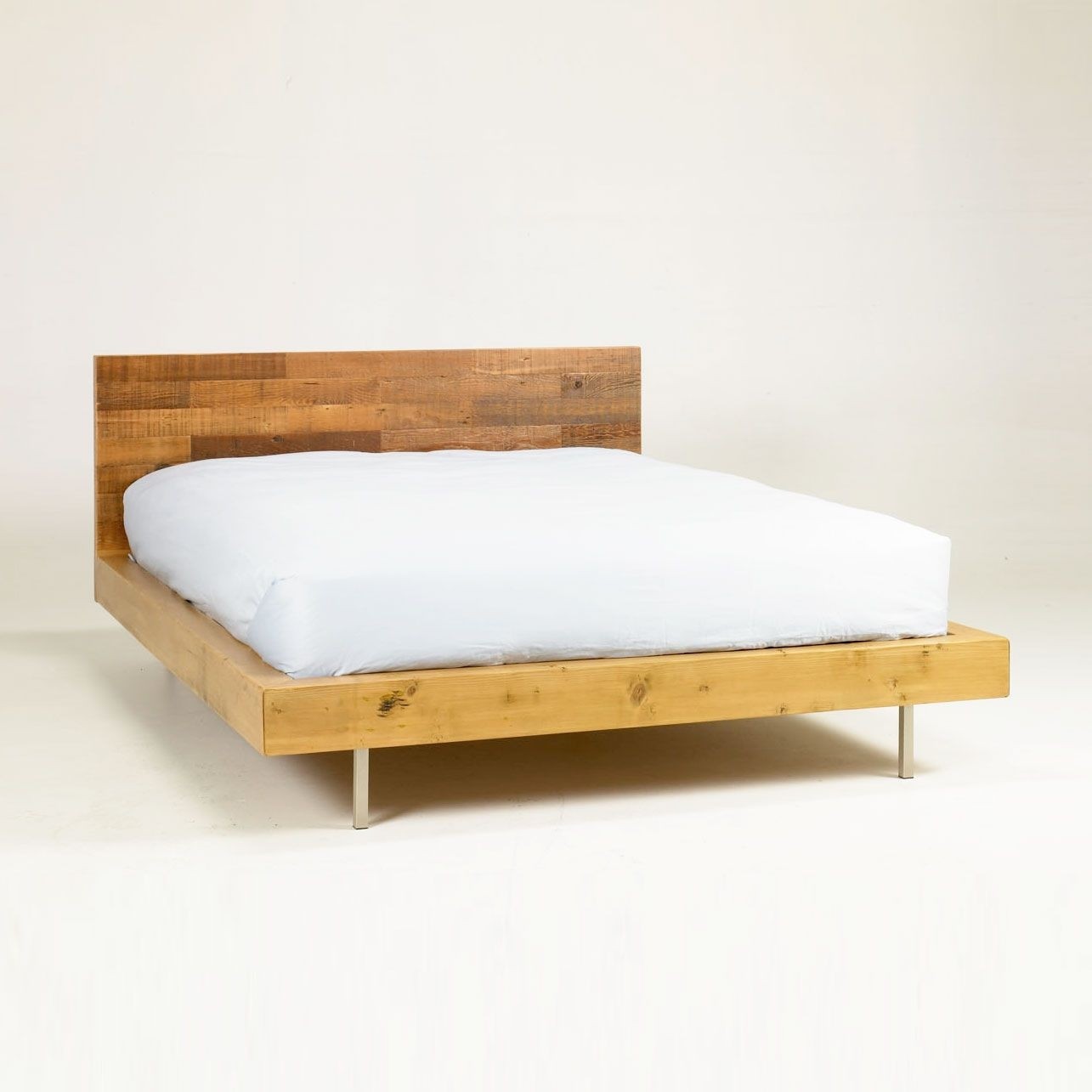 Low headboard queen bed 2