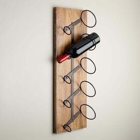 Metal Wall Wine Rack Bottle Holder Ideas On Foter