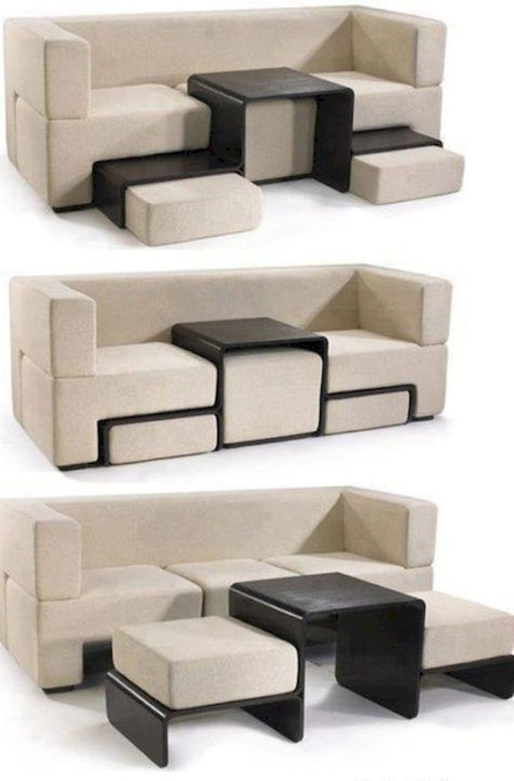 Modular sofas for small spaces