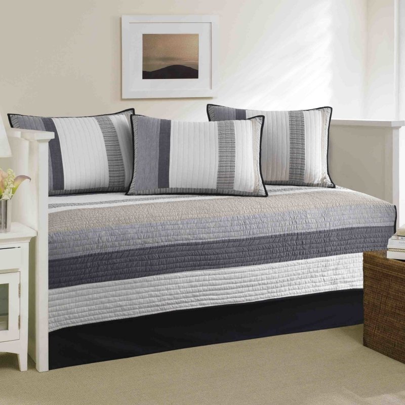 Nautica tideway 5 piece quilted daybed cover set