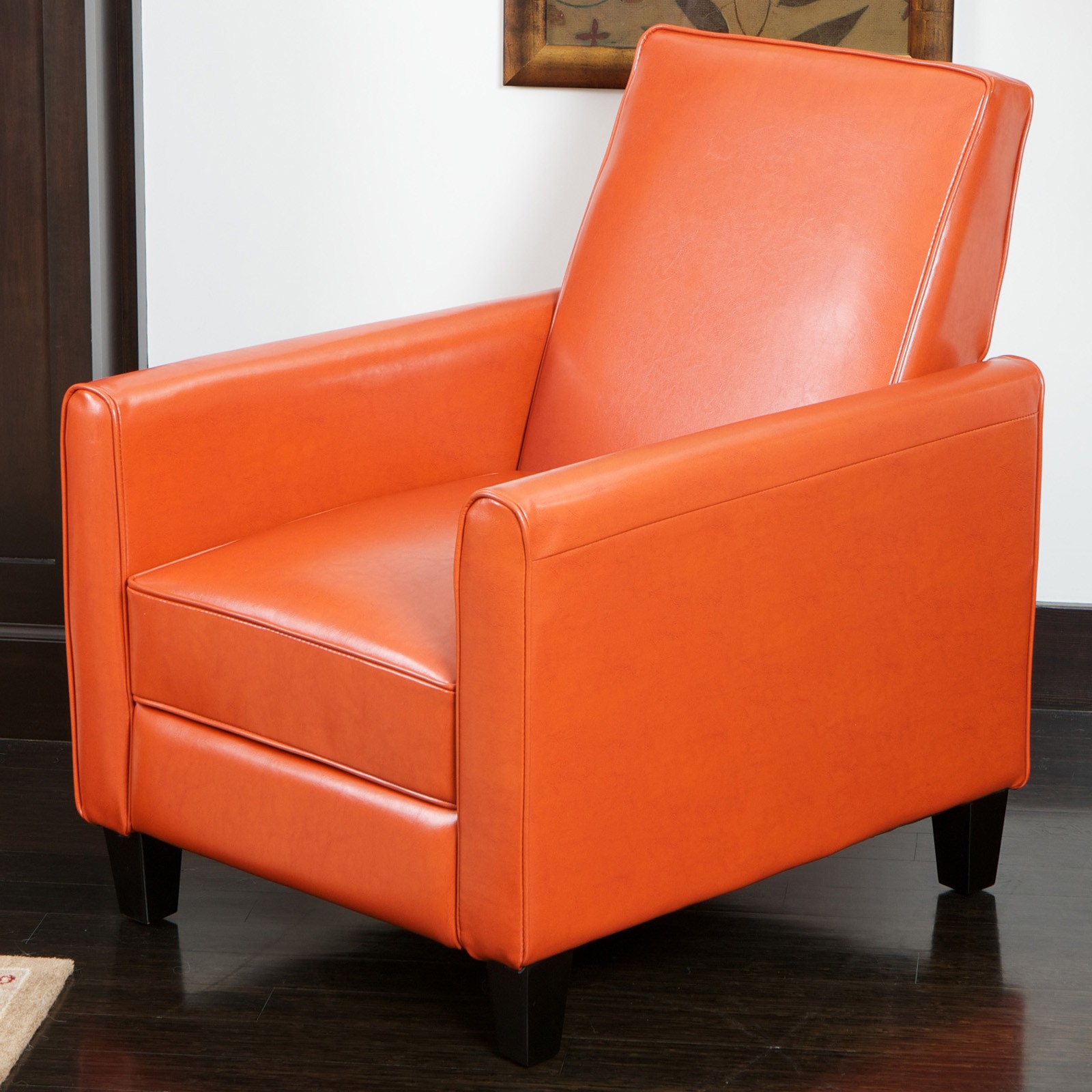 Rodgers Leather Recliner Club Chair