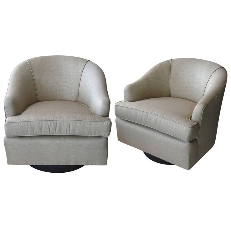 Small swivel recliners