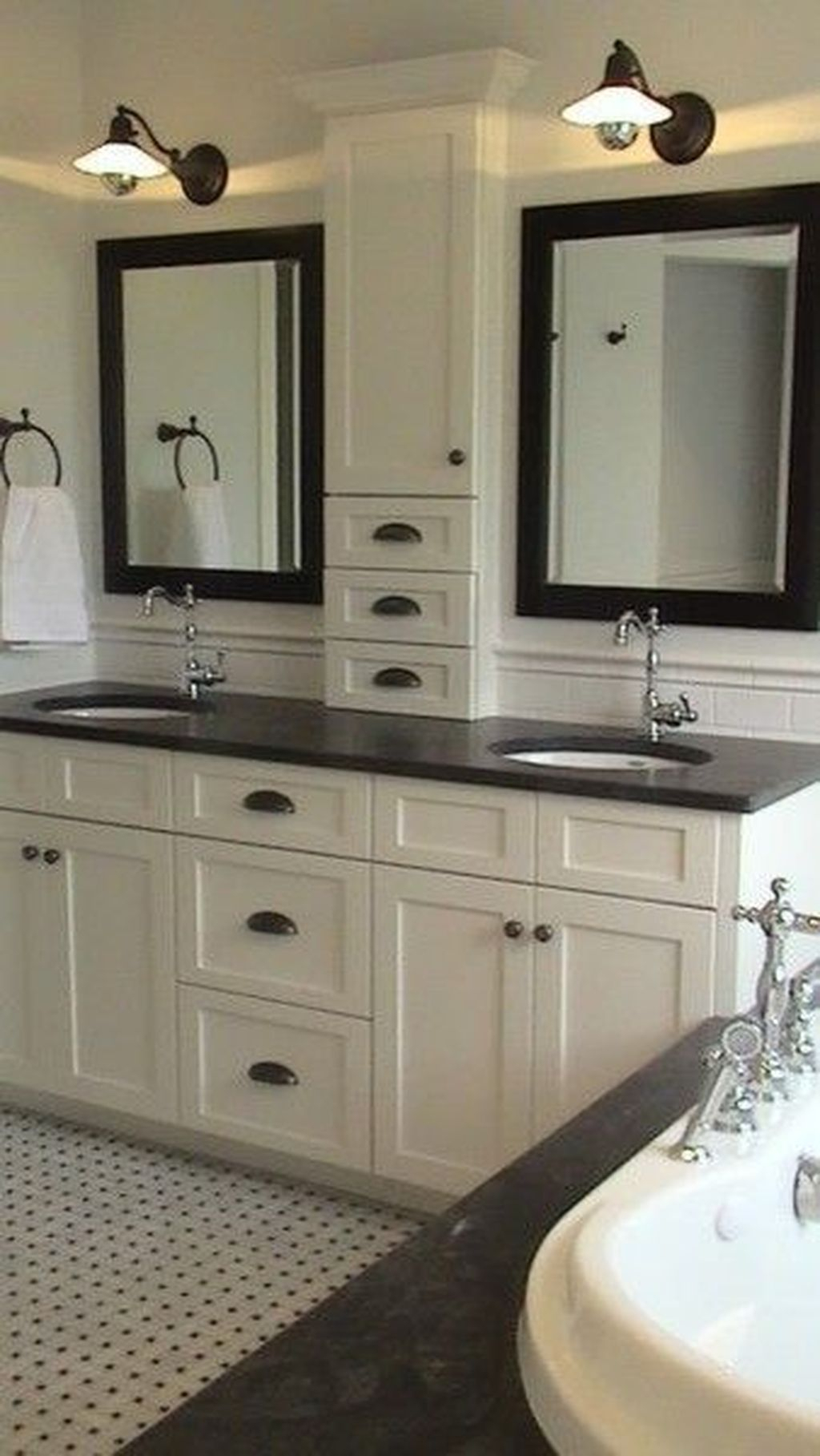 Traditional Double Sink Bathroom Vanity Ideas On Foter