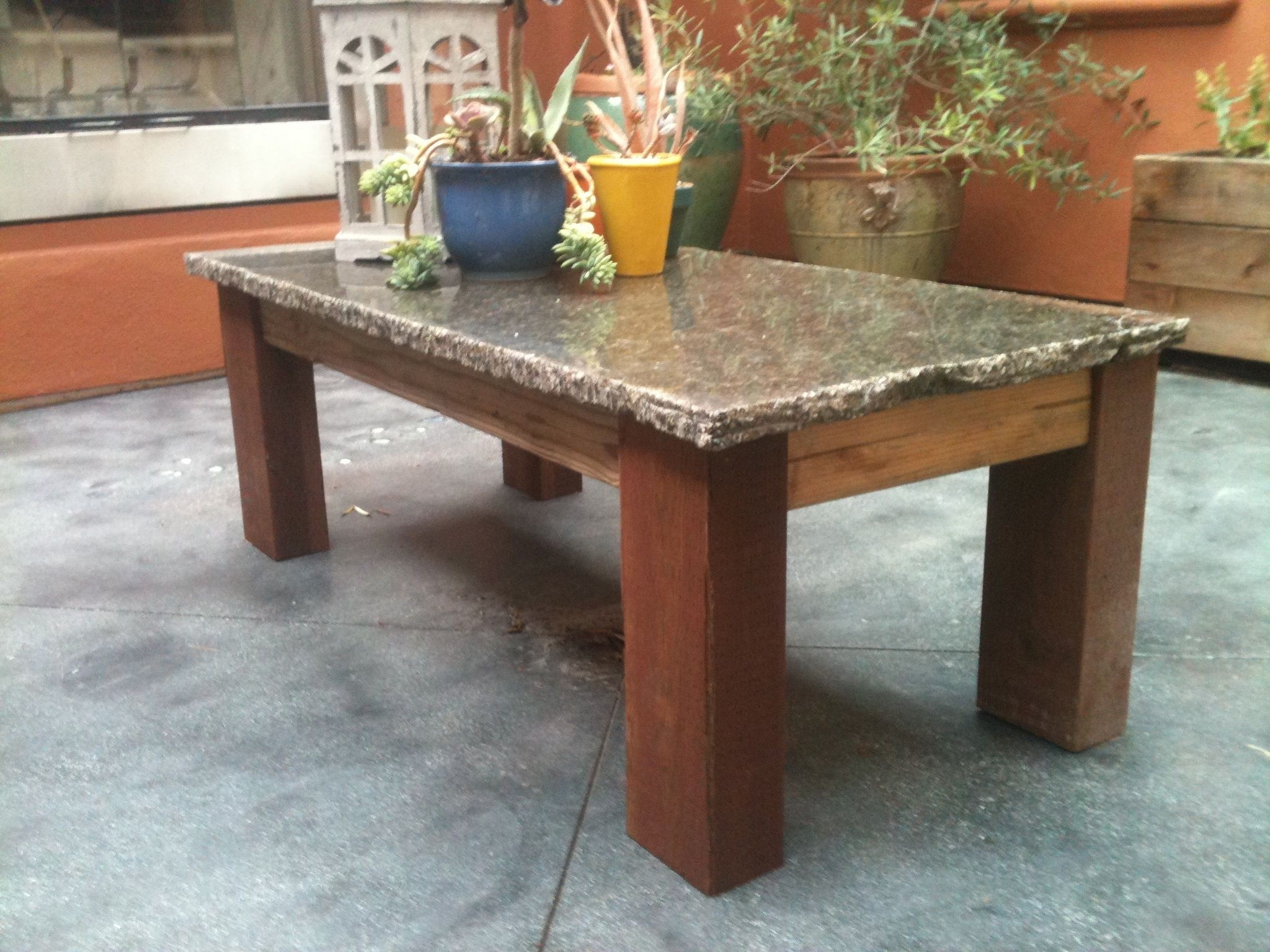 Build granite coffee table