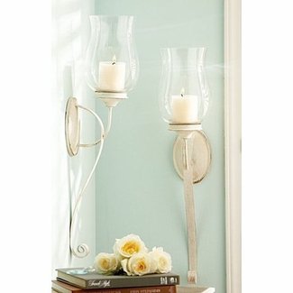 candle sconces hurricane foter antique attractive interior glass