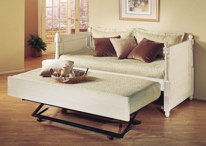 Twin bed with on sale pop up trundle