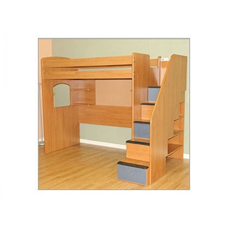 berg twin loft bed