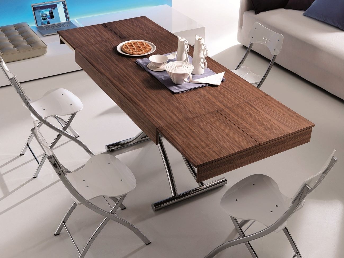 coffee table that converts to a kitchen size table