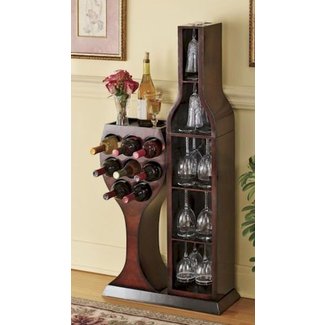 Corner Wine Glass Rack Ideas On Foter