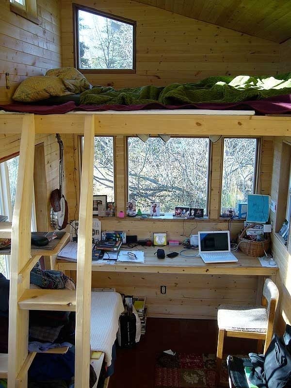 Double Loft Bed With Desk - Ideas On Foter