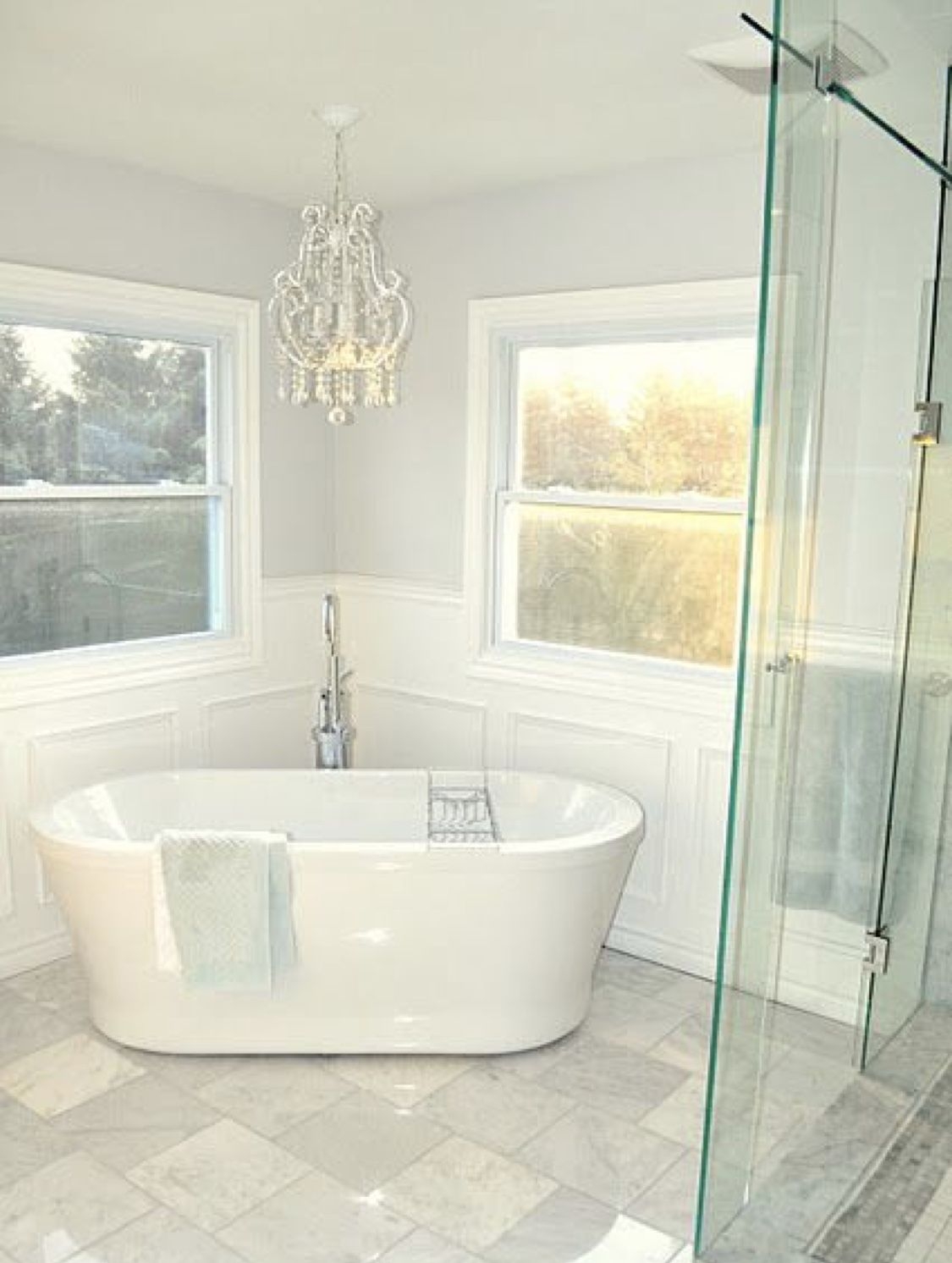 Idea for master bath love this big soaking tub