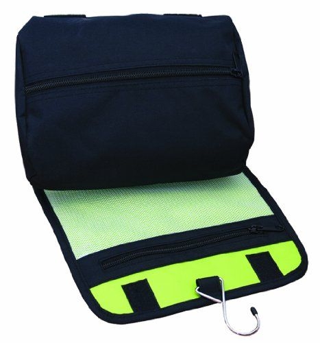 large toiletry bag with compartments
