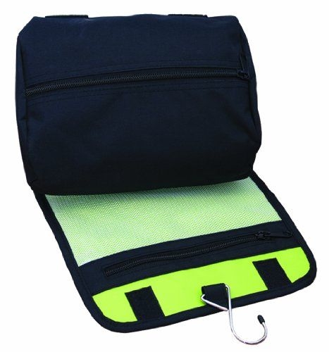 makeup bag with lots of compartments