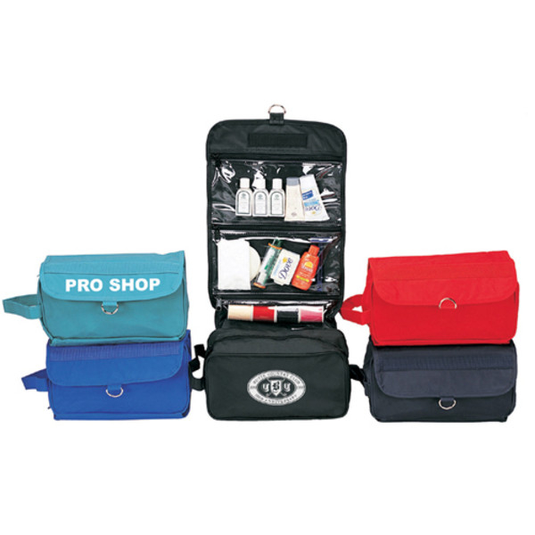 large toiletry bag with compartments