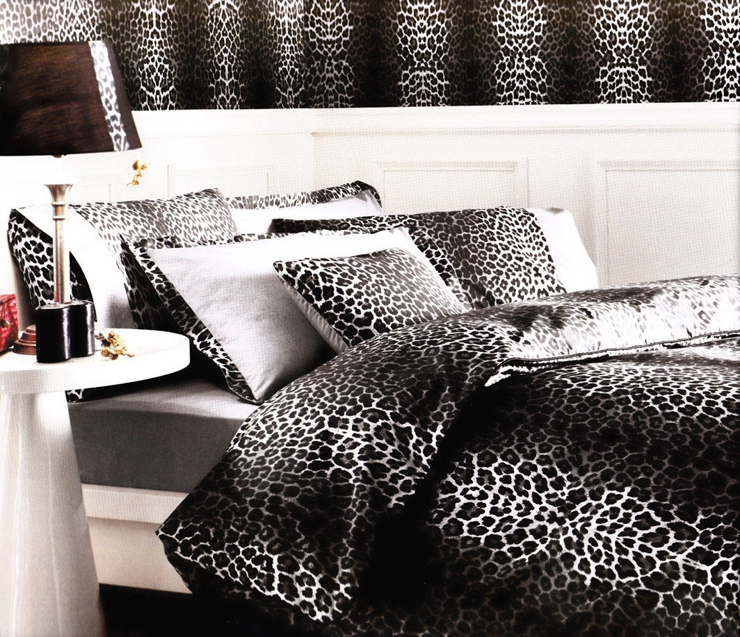 Cheetah queen store comforter set