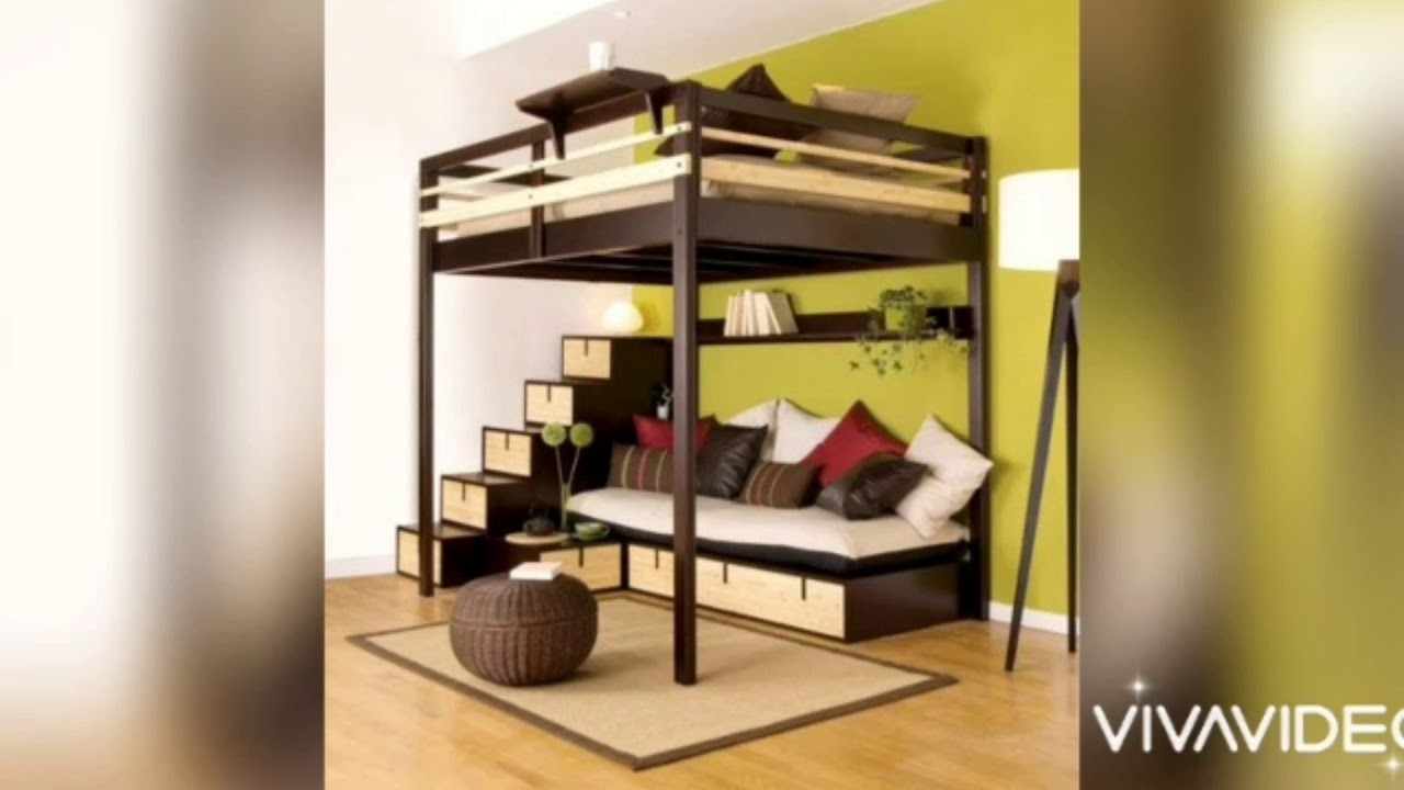 loft bed with closet underneath