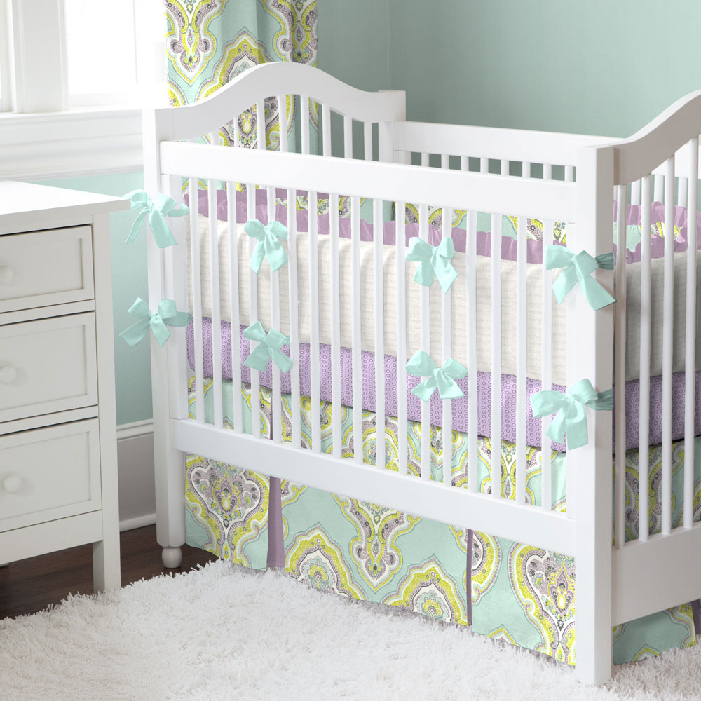 modern baby girl bedding