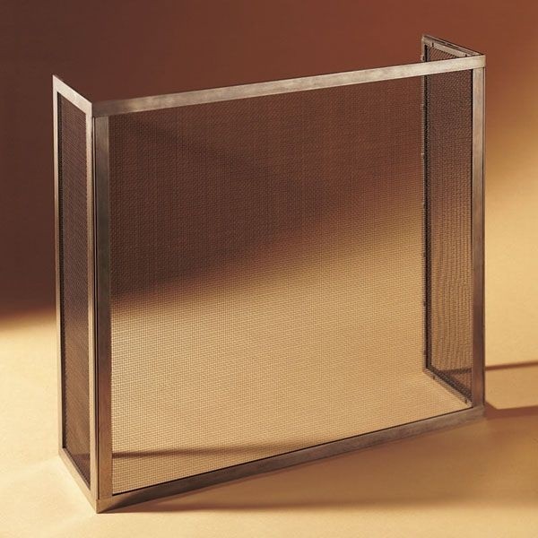 modern fireplace screens