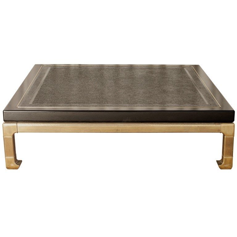 Oversized square coffee table 5