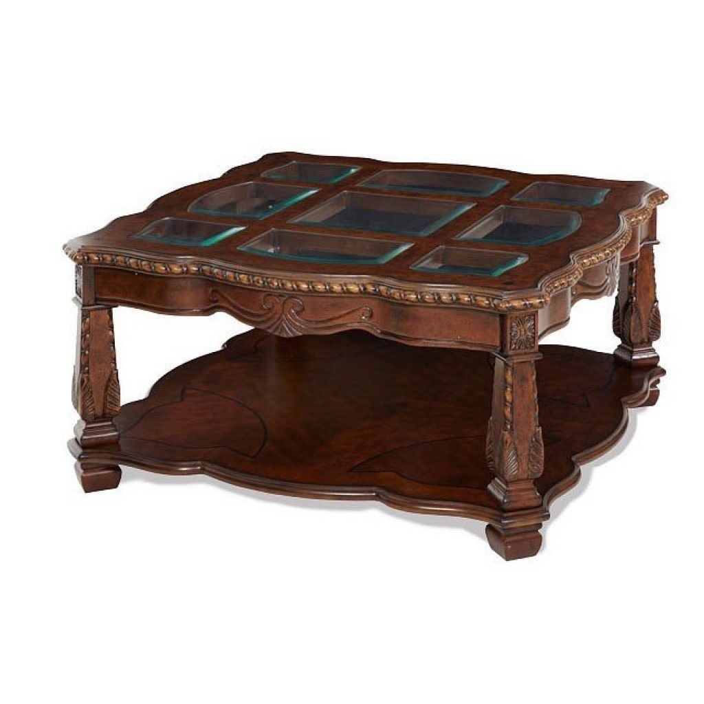 Oversized square coffee table 6
