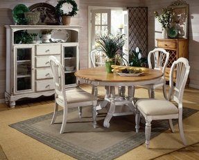 Round Dining Room Sets With Leaf - Foter