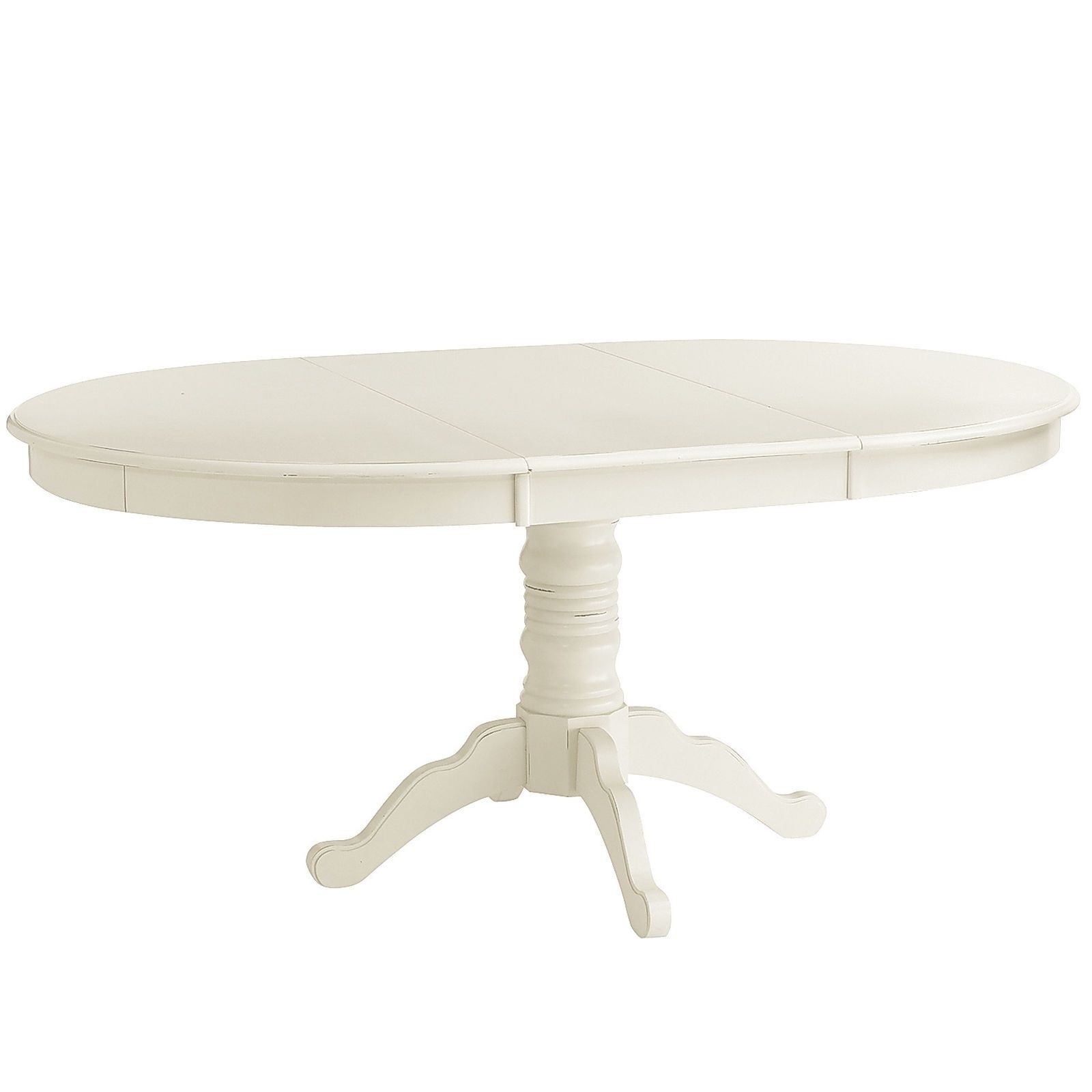 Round dining table with leaves