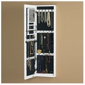 Wall Mirror With Jewelry Storage Ideas On Foter