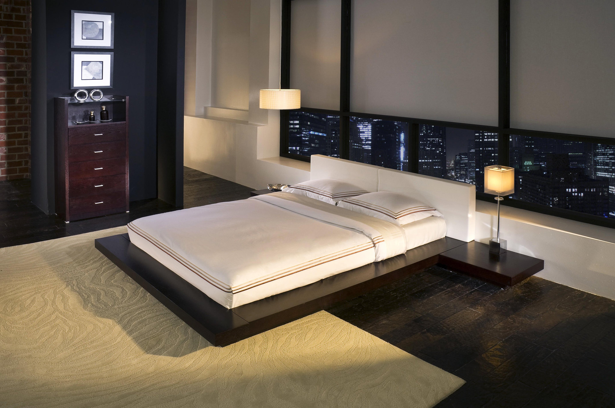 Worth japanese style platform bed 1