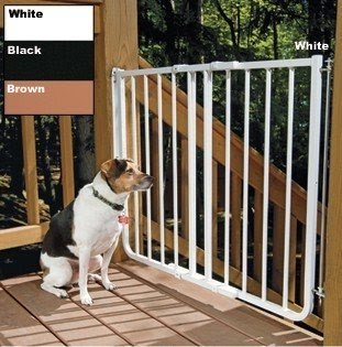 dog gate for deck stairs