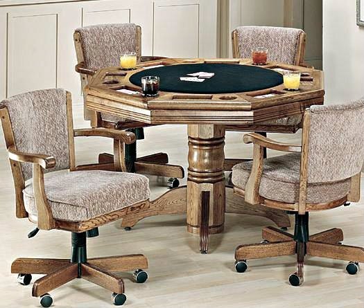 Convertible poker table with chairs hot sale