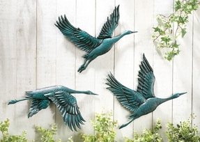 Metal Birds Wall Art - Foter