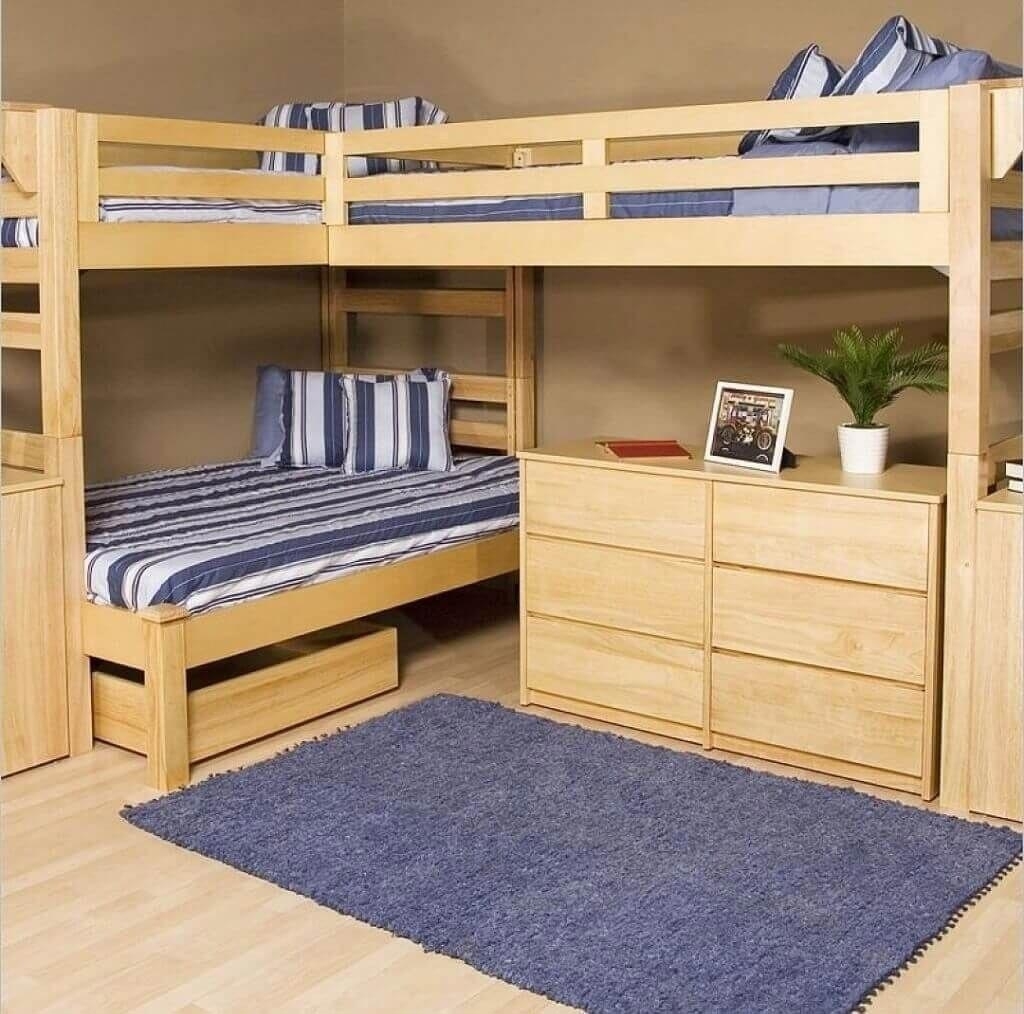 diy twin over full bunk bed