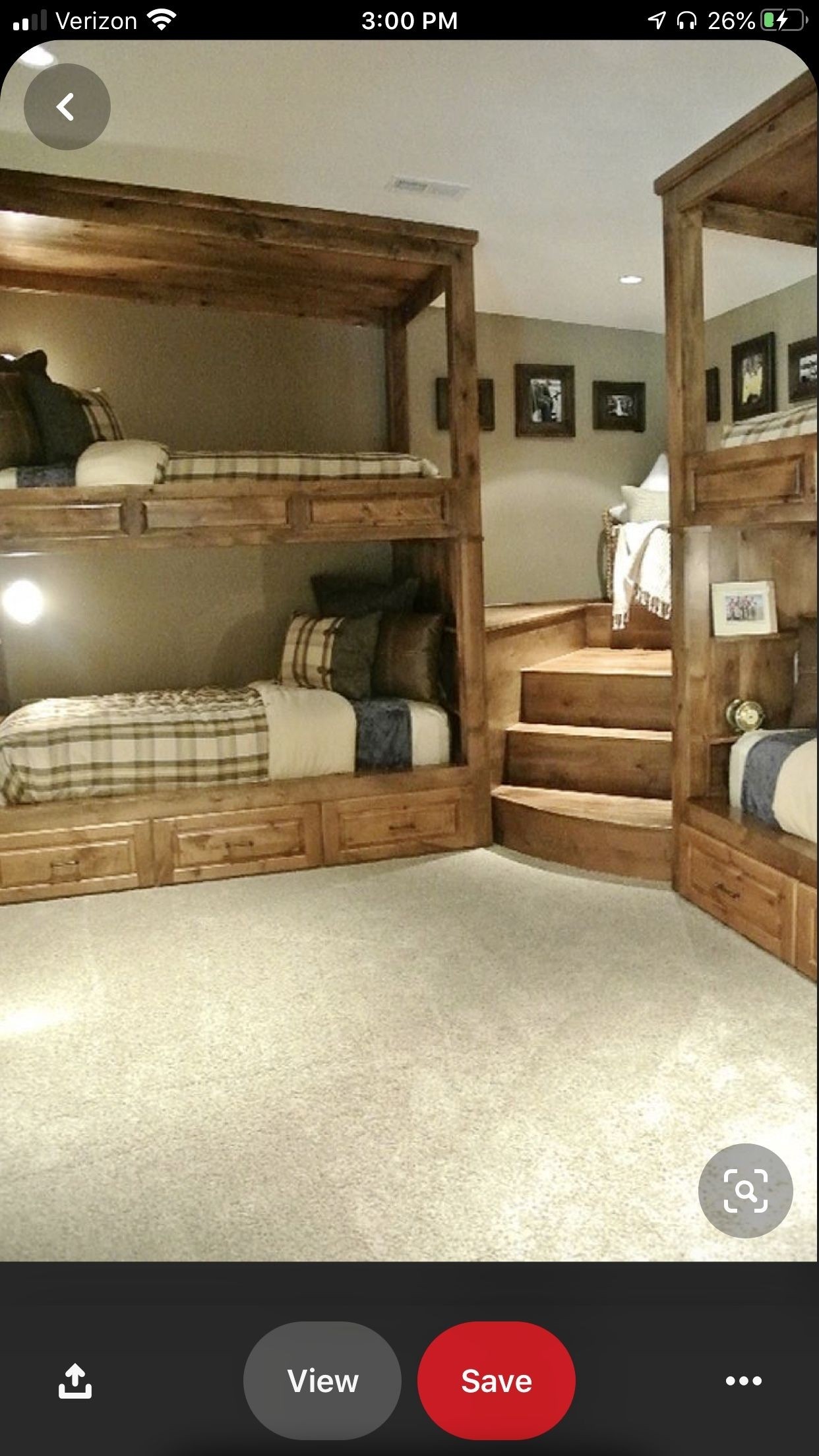 corner double bunk beds