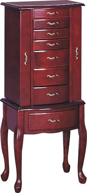 Cherry Wood Jewelry Armoire - Foter