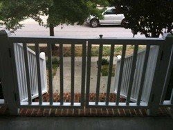 outdoor dog gate for porch