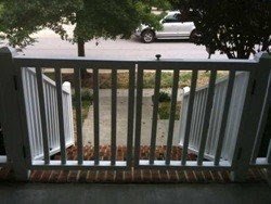 dog gate for deck