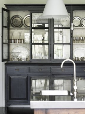 Glass Front Storage Cabinet Ideas On Foter