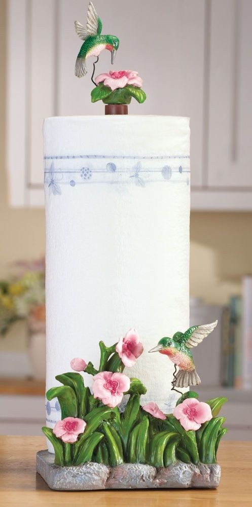 Hummingbird Kitchen Paper Towel Holder