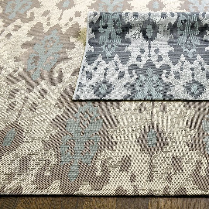 Ikat Outdoor Rug - Foter