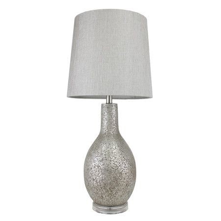J. Hunt Home Shimmer 32.25 H Table Lamp With Drum Shade