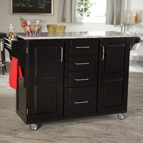 Kitchen Island Cart Granite Top - Foter