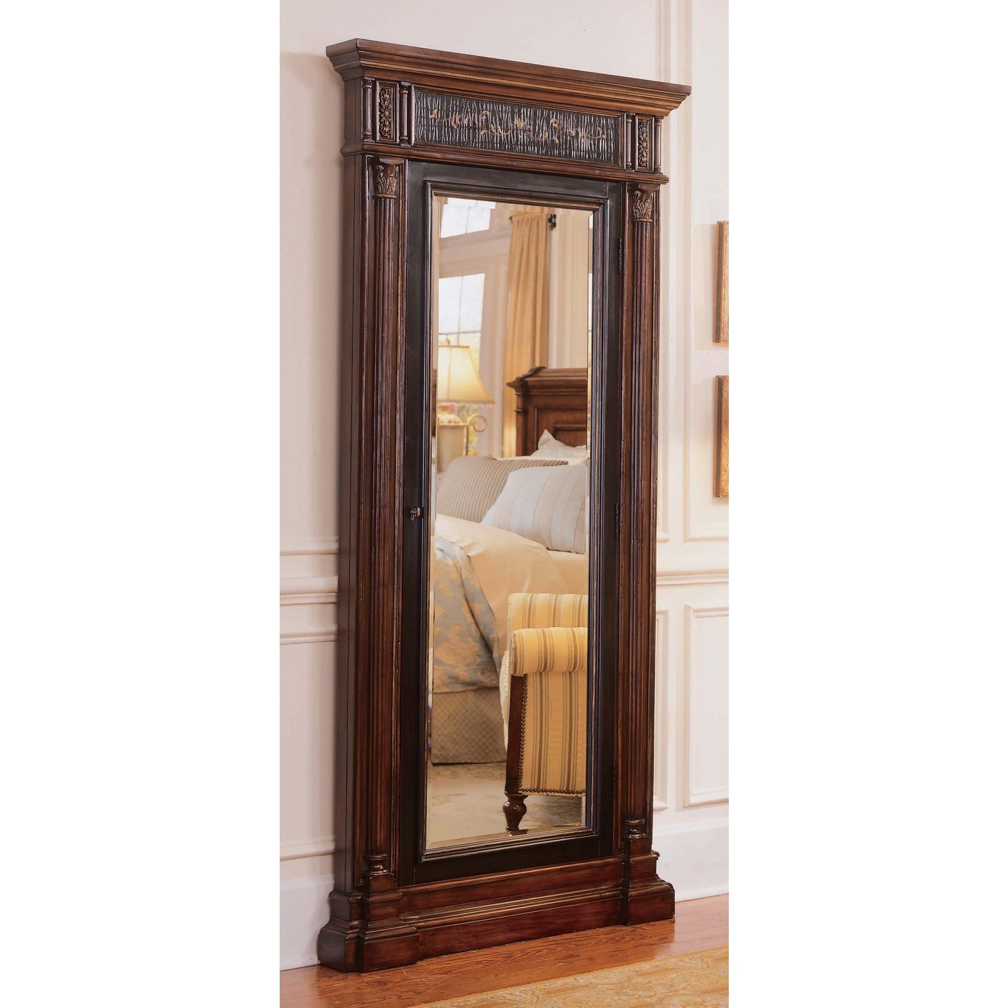 Large jewelry armoire