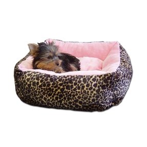 Leopard Print Dog Bed - Foter